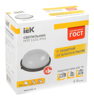 Светильник IEK НПП1101 100Вт белый (LNPP0-1101-1-100-K01) от магазина РЭССИ