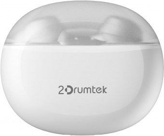 Гарнитура вкладыши A4Tech 2Drumtek B27 TWS белый беспроводные bluetooth в ушной раковине (B27 GRAYISH WHITE) от магазина РЭССИ