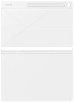 Чехол Samsung для Samsung Galaxy Tab S10 FE+ Smart Book Cover поликарбонат/полиуретан белый (EF-BX620PWEGRU) от магазина РЭССИ