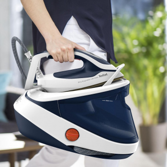Парогенератор Tefal GV9712E0 3000Вт белый/синий от магазина РЭССИ