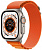 Смарт-часы Apple Watch Ultra A2622 49мм OLED корп.титан Alpine Loop рем.оранжевый разм.брасл.:M (MQEU3LL/A) от магазина РЭССИ