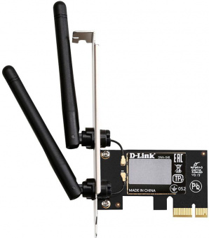 Сетевой адаптер WiFi D-Link DWA-548 N300 PCI Express (ант.внеш.несъем.) 2ант. от магазина РЭССИ