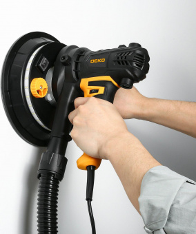 Эксцентриковая шлифовальная машина Deko DKG900 900Вт от магазина РЭССИ