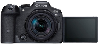Фотоаппарат Canon EOS R7 черный 32.5Mpix 2.95" 4K WiFi RF-S 18-150mm f/3.5-6.3 IS STM LP-E6NH от магазина РЭССИ