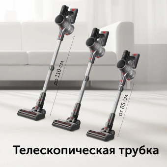 Пылесос ручной Red Solution V3070 350Вт черный/серый от магазина РЭССИ