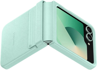 Чехол (клип-кейс) Samsung для Samsung Galaxy Z Flip6 Kindsuit Case Flip 6 (F741) мятный (EF-VF741PMEGRU) от магазина РЭССИ
