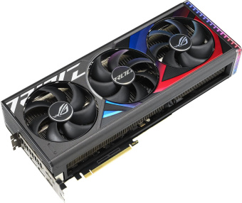 Видеокарта Asus PCI-E 4.0 ROG-STRIX-RTX4080S-O16G-GAMING NVIDIA GeForce RTX 4080 Super 16Gb 256bit GDDR6X 2640/23000 HDMIx2 DPx3 HDCP Ret от магазина РЭССИ
