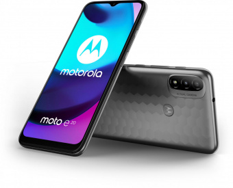 Смартфон Motorola XT2155-6 Moto e20 32Gb 2Gb серый моноблок 3G 4G 2Sim 6.5" 720x1600 Android 11 Go edition 13Mpix 802.11 a/b/g/n/ac GPS GSM900/1800 GSM1900 TouchSc Protect microSD max1024Gb от магазина РЭССИ