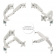Картинка Кронштейн для мониторов Onkron G160W белый 13"-32" макс.16кг настольный поворот и наклон верт.перемещ. от магазина РЭССИ Кронштейн для мониторов Onkron G160W белый 13"-32" макс.16кг настольный поворот и наклон верт.перемещ. от магазина РЭССИ