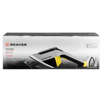 Отпариватель BRAYER 4126BR 1950 Вт пар 25 г/мин съемная щетка фиксация пара 180 мл BR4126 от магазина РЭССИ