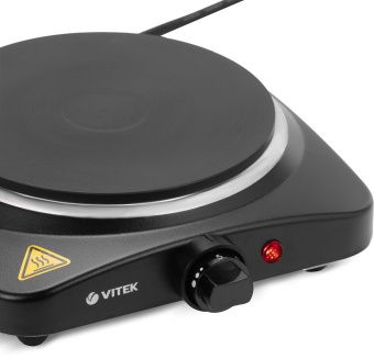Плита Электрическая Vitek VT-3703 черный (настольная) от магазина РЭССИ