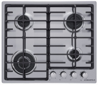 Газовая варочная поверхность Maunfeld EGHS.64.63CS/G нержавеющая сталь от магазина РЭССИ