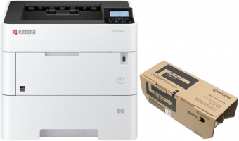 Принтер лазерный Kyocera P3150dn A4 Duplex Net белый (в комплекте: + картридж) от магазина РЭССИ