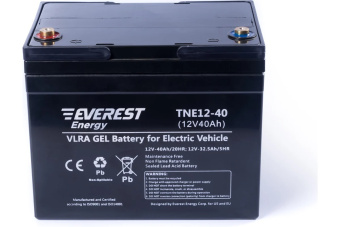 Тяговая аккумуляторная батарея EVEREST Energy TNE 12-40 от магазина РЭССИ