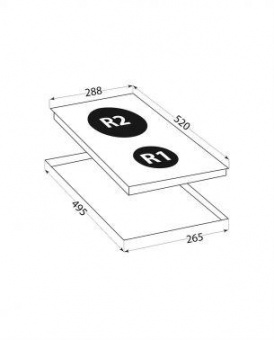 Варочная поверхность Lex EVH 320 BL черный от магазина РЭССИ