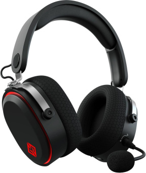 Наушники с микрофоном GMNG GG-HS405W черный/черный мониторные BT/Radio/3.5mm оголовье (1899873) от магазина РЭССИ