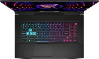 Ноутбук MSI Katana 17 B13UCX-1428XRU Core i5 13420H 16Gb SSD512Gb NVIDIA GeForce RTX 2050 4Gb 17.3" IPS FHD (1920x1080) без ОС black WiFi BT Cam (9S7-17L541-1428) от магазина РЭССИ