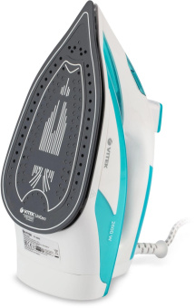 Утюг Vitek VT-8355 2600Вт бирюзовый/белый от магазина РЭССИ