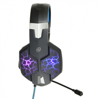 Наушники с микрофоном Оклик HS-L930G SNORTER черный 2.1м мониторные USB оголовье (1192375) от магазина РЭССИ