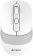 Картинка Мышь A4Tech Fstyler FB10CS белый/серый оптическая (2000dpi) silent беспроводная BT/Radio USB (4but) от магазина РЭССИ Мышь A4Tech Fstyler FB10CS белый/серый оптическая (2000dpi) silent беспроводная BT/Radio USB (4but) от магазина РЭССИ