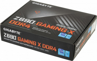 Материнская плата Gigabyte Z690 GAMING X DDR4 Soc-1700 Intel Z690 4xDDR4 ATX AC`97 8ch(7.1) 2.5Gg RAID+HDMI+DP от магазина РЭССИ