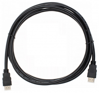 Кабель аудио-видео Cactus CS-HDMI.1.4-2 HDMI (m)/HDMI (m) 2м. Позолоченные контакты черный от магазина РЭССИ
