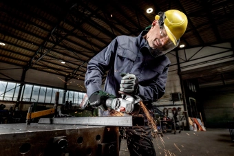 Углошлифовальная машина Metabo W 18 LT BL11-125 Quick 1100Вт 10000об/мин рез.шпин.:M14 d=125мм жестк.кейс (613052510) от магазина РЭССИ