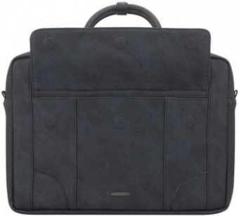 Сумка для ноутбука 16" Riva 8942 черный полиуретан от магазина РЭССИ