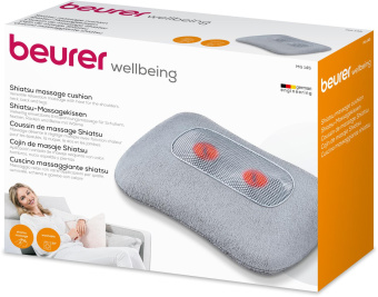 Массажная подушка Beurer MG145 12Вт серый от магазина РЭССИ