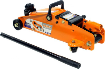 Подкатной домкрат с фиксатором в кейсе Ombra OHT225C 2.5 т 140-387 мм 55762 от магазина РЭССИ