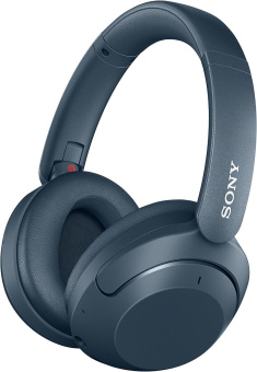 Гарнитура накладные Sony WH-XB910N 1.2м синий беспроводные bluetooth оголовье (WH-XB910N/LZ) от магазина РЭССИ