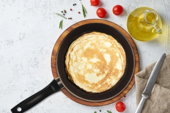 Сковорода Starwind Chef Induction SW-CHI4026BR круглая 26см покрытие: Pfluon ручка несъемная (без крышки) коричневый от магазина РЭССИ