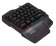 Игровой блок Оклик 701G IRON FIST черный USB for gamer LED (подставка для запястий) (1196590) от магазина РЭССИ