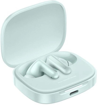 Гарнитура внутриканальные Xiaomi Redmi Buds 6 зеленый беспроводные bluetooth в ушной раковине (BHR9245GL) от магазина РЭССИ