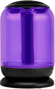 Чайник электрический Hyundai HYK-G5809 1.7л. 2200Вт фиолетовый/черный (корпус: стекло) от магазина РЭССИ