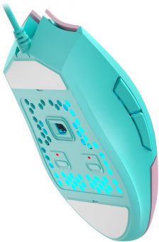 Мышь A4Tech Bloody L65 Max розовый/голубой оптическая (12000dpi) USB (6but) от магазина РЭССИ