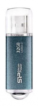 Флеш Диск Silicon Power 32Gb Marvel M01 SP032GBUF3M01V1B USB3.0 синий от магазина РЭССИ