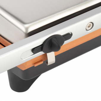 Электрогриль Hyundai HYG-1072 1600Вт серебристый/черный от магазина РЭССИ