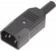 Вилка Lanmaster LAN-IEC-320-C14/90 угловая от магазина РЭССИ