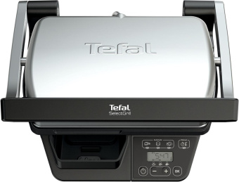 Электрогриль Tefal Optigrill GC740B30 2000Вт серебристый/черный от магазина РЭССИ