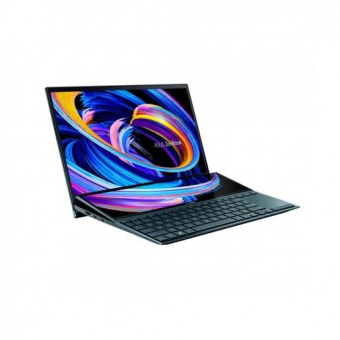 Ноутбук Asus ZenBook Duo UX482EGR-HY370W Core i7 1195G7 16Gb SSD1Tb NVIDIA GeForce MX450 2Gb 14" IPS Touch FHD (1920x1080) Windows 11 Home blue WiFi BT Cam Bag (90NB0S51-M002T0) от магазина РЭССИ