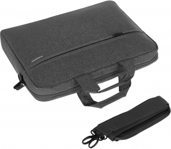 Сумка для ноутбука 15.6" SunWind SWG15A06GY серый нейлон от магазина РЭССИ