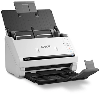Сканер протяжный Epson WorkForce DS-770II (B11B262401/501) A4 белый/черный от магазина РЭССИ