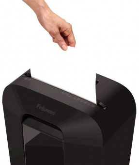 Шредер Fellowes PowerShred LX70 черный (секр.P-4) перекрестный 11лист. 18лтр. скрепки скобы пл.карты от магазина РЭССИ