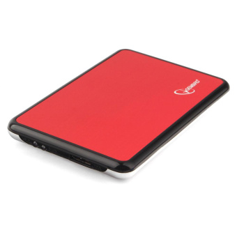 Внешний корпус 2.5" Gembird EE2-U3S-61 красный металлик USB 3.0 SATA нержавеющая сталь от магазина РЭССИ