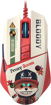Мышь A4Tech Bloody W63 Max Proxy Boom рисунок оптическая (120000dpi) USB от магазина РЭССИ