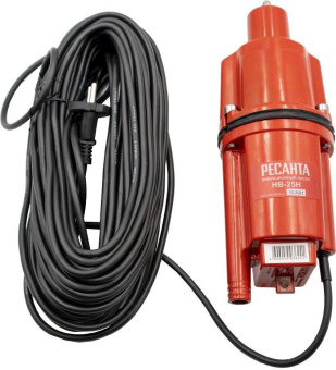 Насос вибрационный Ресанта НВ-25Н 300Вт 1320л/час (77/8/6) от магазина РЭССИ