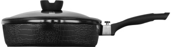 Сотейник Rondell Escurion RDA-871 d=28см (с крышкой) черный от магазина РЭССИ