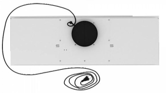 Вытяжка встраиваемая Elikor Cube 90П-1000-Э4Д белый управление: кнопочное (1 мотор) от магазина РЭССИ