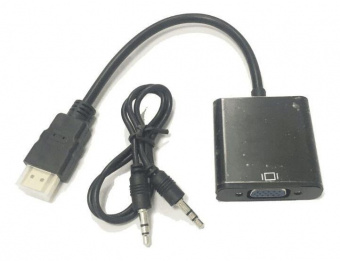 Переходник Buro HDMI-M-VGA-F HDMI (m) VGA (f) 0.1м от магазина РЭССИ